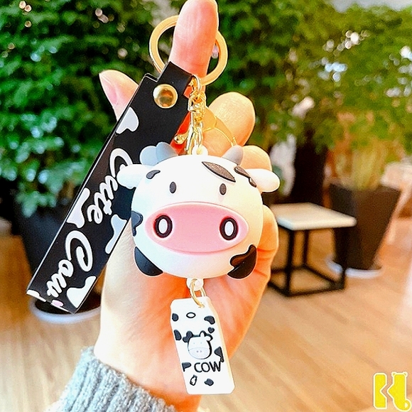 🐝 Bovine Bundle Women's Animal Print 3pc Fashion Pak Purse/Wallet/Keychain - Picture 4 of 4